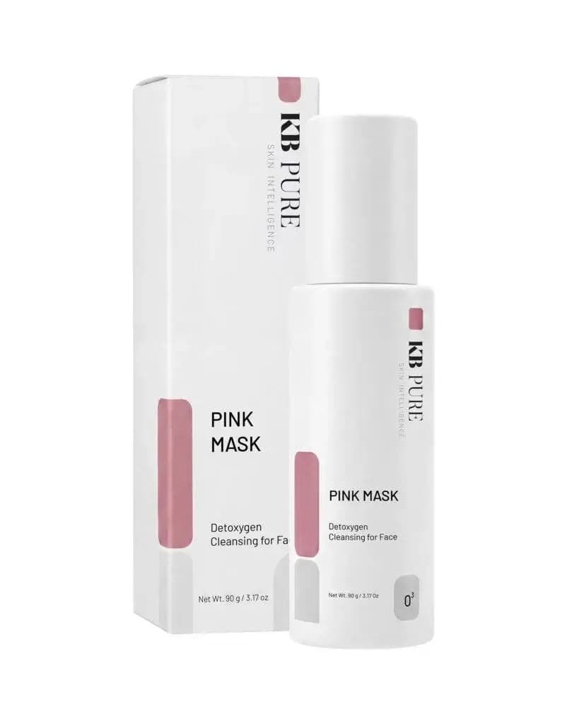 אריזה ובקבוק של PINK MASK מבית KB Pure